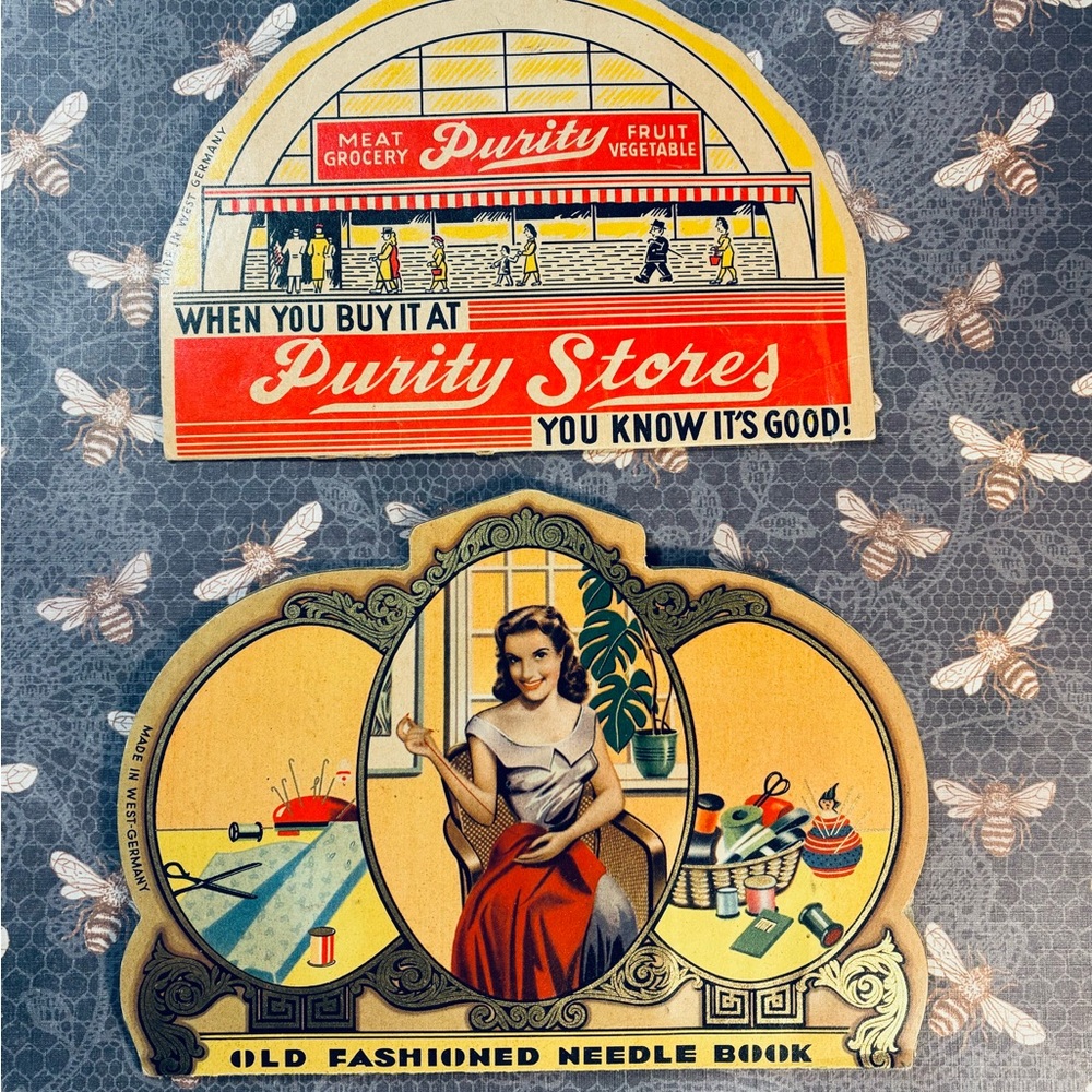 Vintage Needle Books - Western Germany